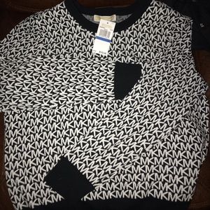 New black and white Michael Kors Sweater